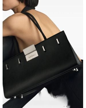 SEEN USERS Sac Porté Épaule Aura En Cuir - Black