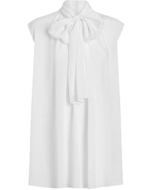Dolce & Gabbana Silk Blouse - White