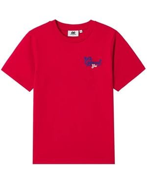 Chocoolate Camiseta Con Estampado Gráfico - Rojo