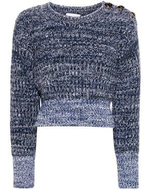 Erdem Pullover Mit Meliertem Effekt - Blau
