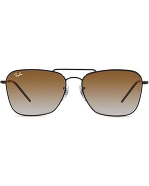 Ray-Ban Occhiali Da Sole Caravan Squadrati - Nero