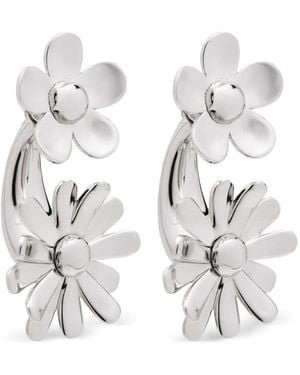 Marc Jacobs The Daisy Wild Statement-Ohrringe - Weiß