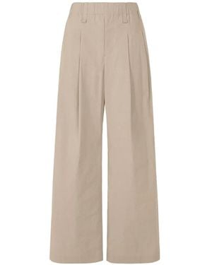 Issey Miyake Belt-Loops Trousers - White