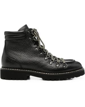 Doucal's Ateca Lace-Up Boots - Black