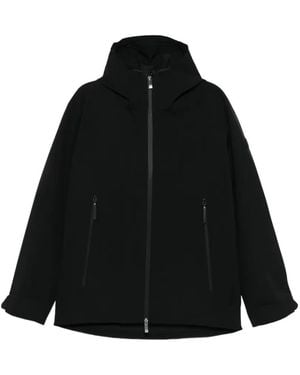 Moncler Hooded Zip Jacket - Black