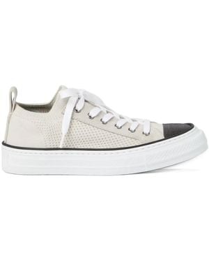 Brunello Cucinelli ニット スニーカー - ナチュラル