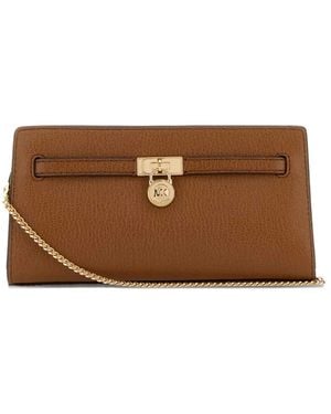 MICHAEL Michael Kors Extra Small Hamilton Moderne Crossbody Bag - Brown