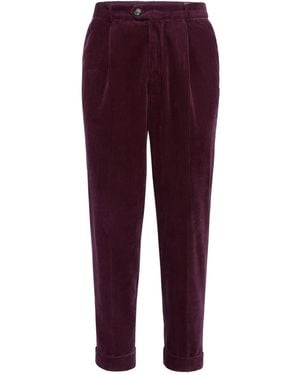 Brunello Cucinelli Corduroy trousers - Morado