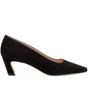 Stuart Weitzman Stassi Pointed-Toe Pumps - Black