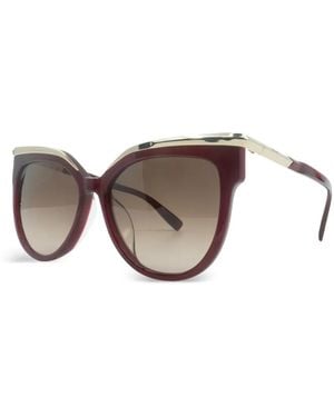 MCM Cat-Eye Frame Sunglasses - Red