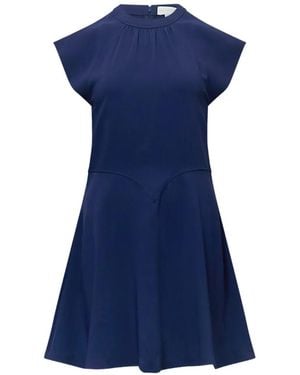 Stella McCartney Robe Froncée - Blue