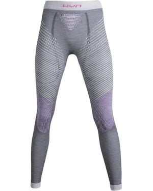 Uyn Logo-Waistband Performance Leggings - Gray