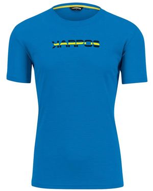 Karpos Logo-Print T-Shirt - Blue