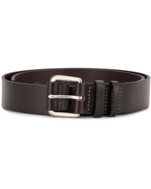 R.M.Williams Covered Buckle Belt - Brown