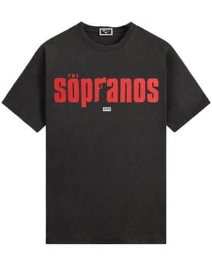 Kith X The Soprano Logo T-Shirt - Black