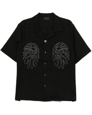 A Bathing Ape Stud-Embellished Shirt - Black
