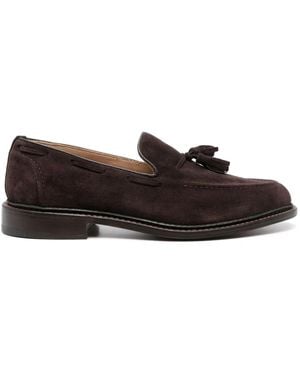 Tricker's Elton Suede Loafers - Brown