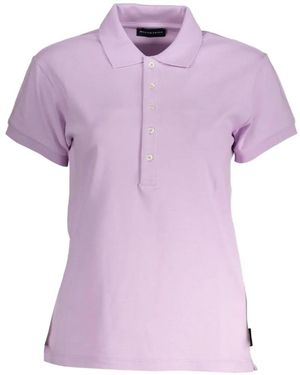 North Sails Short-Sleeve Polo Shirt - Purple