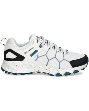 Columbia Peakfreak Veterschoenen Met Zeshoekig Patroon - Wit