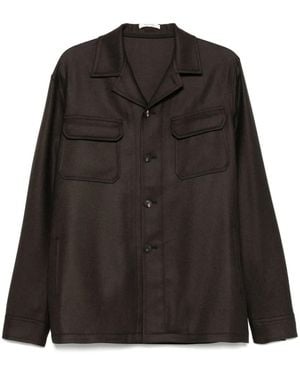 Tagliatore Wool Jacket - Black