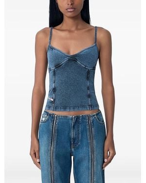 DIESEL Denim Tank Top - Blue