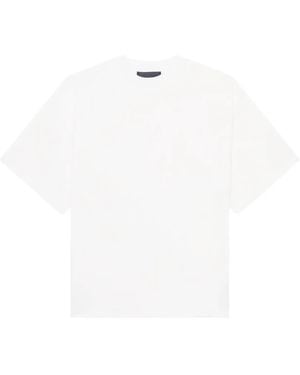 PLACE OF ELMS Logo-Embroidered T-Shirt - White