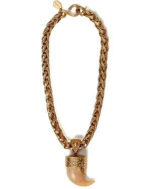 Twinset Collana Con Pendente - Bianco