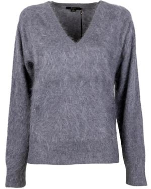 Seventy V-Neck Sweater - Gray