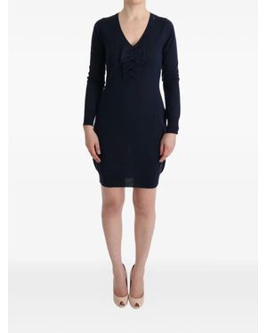 Marghi Ló Bow-Detail Mini Dress - Black