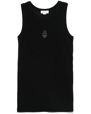 McQueen スカル タンクトップ - ブラック