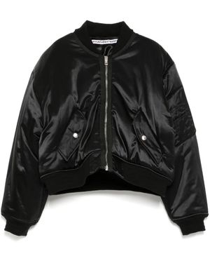 Alexander Wang Bomber Jackets in Black | Lyst