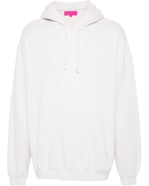 The Elder Statesman Sudadera Plain con capucha - Blanco