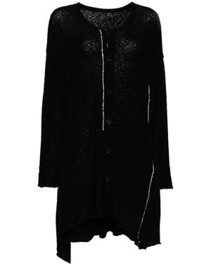 Yohji Yamamoto ニットドレス - ブラック