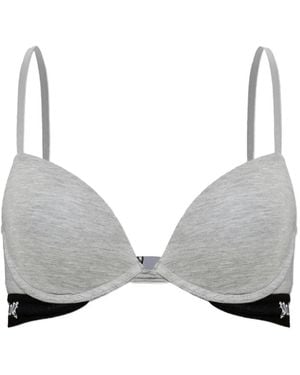 Palm Angels Push-Up Bra - Grey