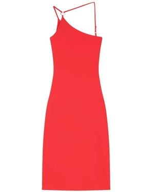Coperni Robe C-Logo À Une Épaule - Red