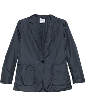 Aspesi Single-Breasted Pocket Blazer - Blue