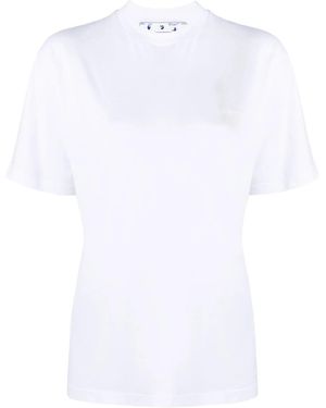 Off-White c/o Virgil Abloh Diagストライプ Tシャツ - ホワイト