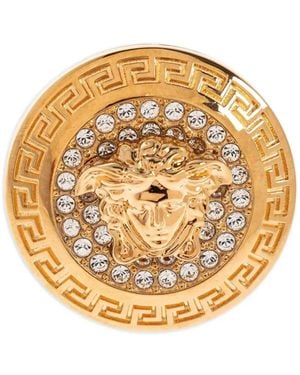 Versace メドゥーサ リング - メタリック