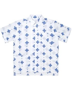 Engineered Garments Cotton-Blend Shirt - Blue