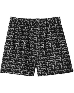 Burberry Press Shorts - Black