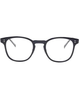 dunhill Brille Mit Rundem Gestell - Blau