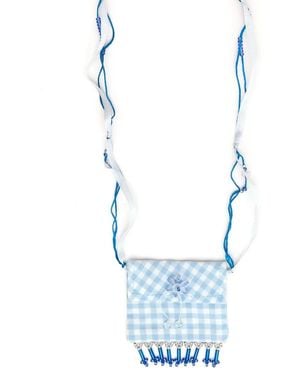 Amir Slama Bead-Embellished Pendant Necklace - Blue