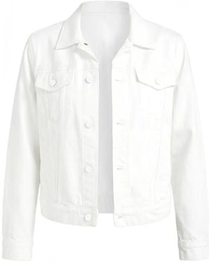 Mother The Bruiser Denim Jacket - White