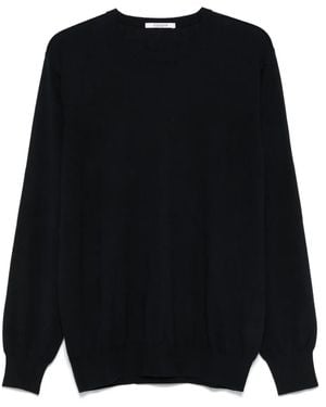 Kangra Fine-Knit Top - Black