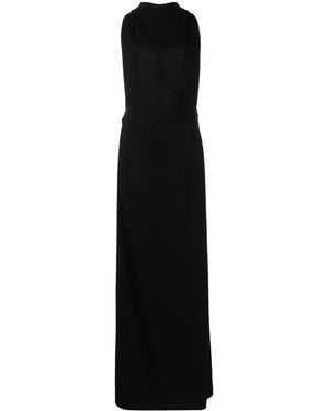 Proenza Schouler Matte Crepe Backless Dress - Nero