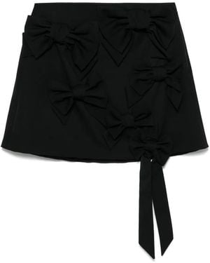 Viktor & Rolf リボン ミニスカート - ブラック
