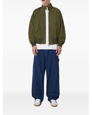Baracuta G9 Clicker Zip-Front Jacket - Blue