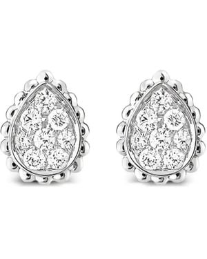 Boucheron Serpent Bohème ダイヤモンド ピアス 19kホワイトゴールド