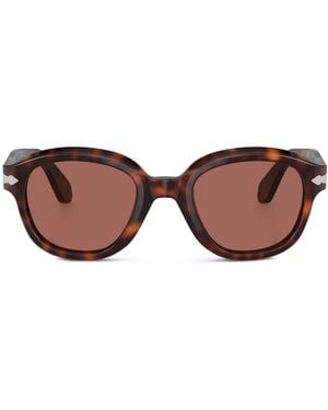 Persol Round-Frame Sunglasses - Brown