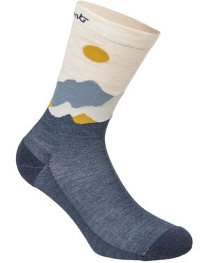 Lamunt Calcetines Tobilleros Con Motivo - Azul